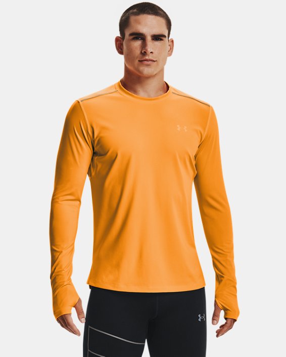 Camiseta de manga larga UA Empowered Crew para hombre, Orange, pdpMainDesktop image number 0